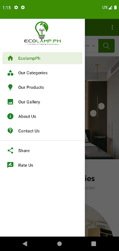 Android application EcoLamp Ph screenshort
