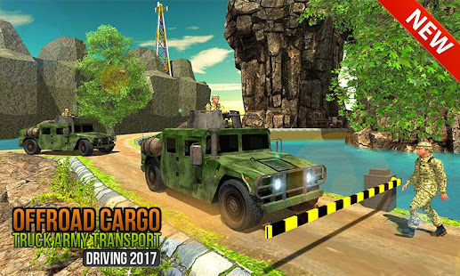 Offroad US Army Cargo Transport Truck Driving 1.1.3 APK screenshots 2