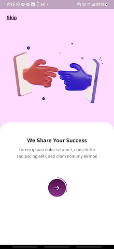 Android application شير الدولي screenshort