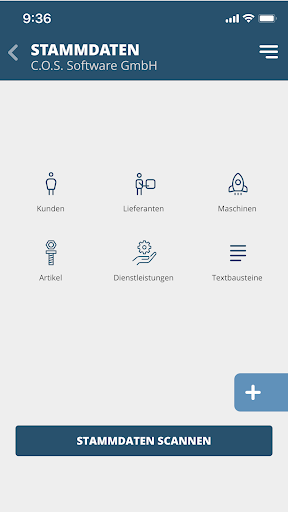 C.O.S. Arista App Screen 3