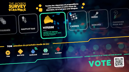 Aperçu de l'application