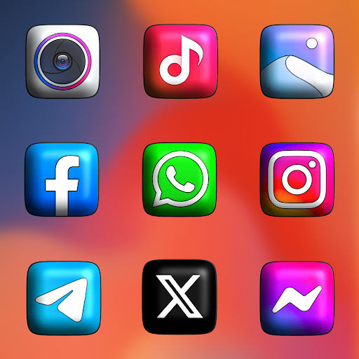 MIUl 3D - Icon Pack Screen 3