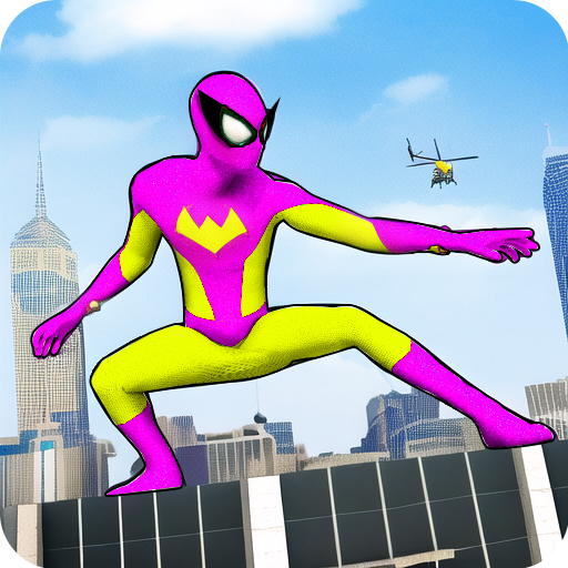 Spider Hero:Super city hero G logo