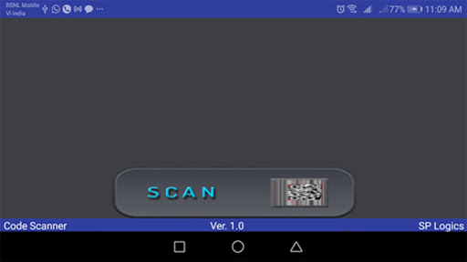 CodeScanner Screen 3
