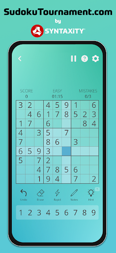 Android application SudokuTournament.com screenshort