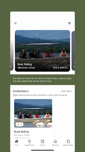 Android application Discover Naivasha screenshort