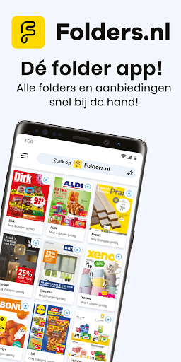Android application Folders.nl vind voordeel snel screenshort