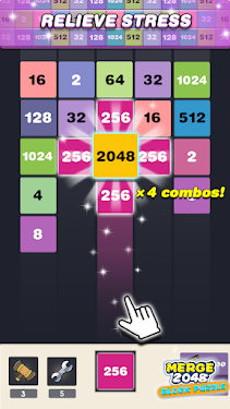 #4. Merge 2048 Pro (Android) By: Oldman Game