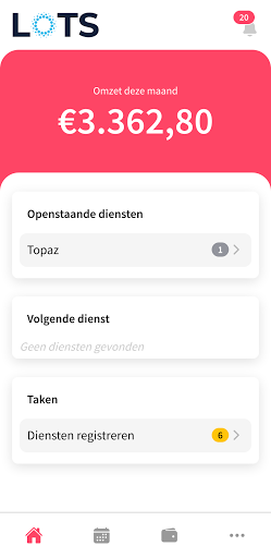Android application Mijn Lots screenshort