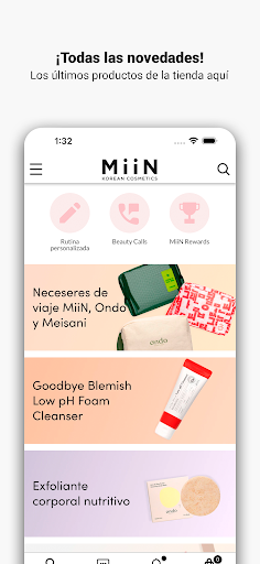 MiiN Cosmetics Screenshot