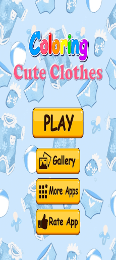 Coloring Cute Clothes Screen 2