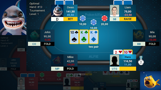 Offline Poker AI - PokerAlfie Unknown