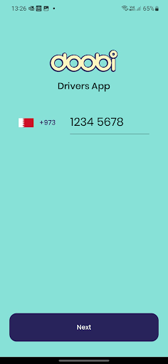 Android application doobi Drivers screenshort