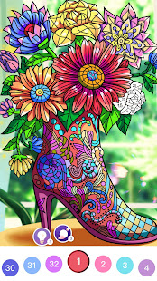 Coloring by Number: HD Picture Varies with device APK screenshots 1