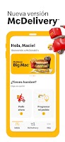 screenshot of McDelivery El Salvador