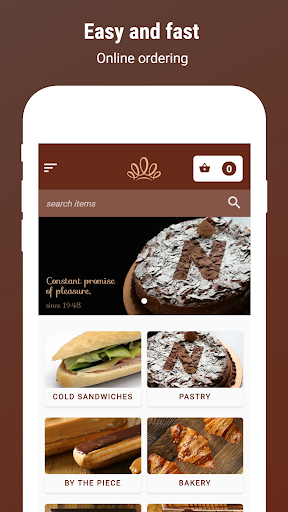 Android application Noura - Order online screenshort