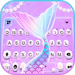 Cover Image of डाउनलोड Pastel Mermaid Tail Keyboard T  APK