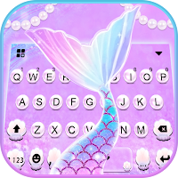Тема для клавиатуры Pastel Mermaid Tail
