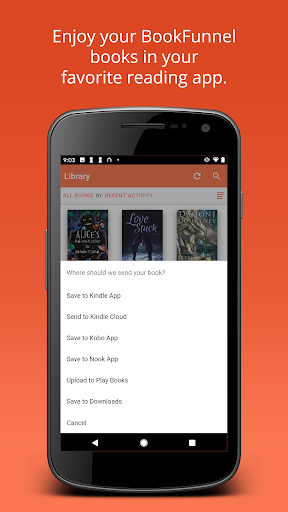 BookFunnel Screen 3