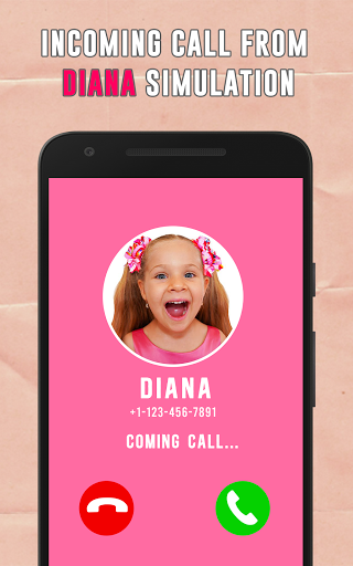 Kids Diana Video Call Prank Screen 3