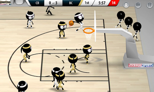 Stickman Basketball 2017 1.1.4 Apk + Mod 3