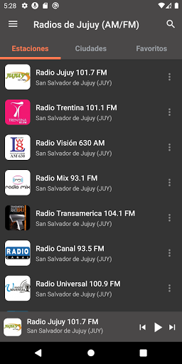 Android application Radios de Jujuy (AM/FM) screenshort
