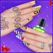 Girly Nail Art Salon: Manicure Games For Girls