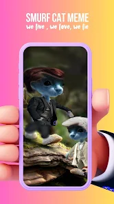 Smurf Cat Meme Wallpaper - Шайлушай: Ultimate Phone Wall! 🍄🎶