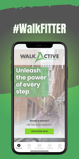 Screenshot of WalkActive with Joanna Hall