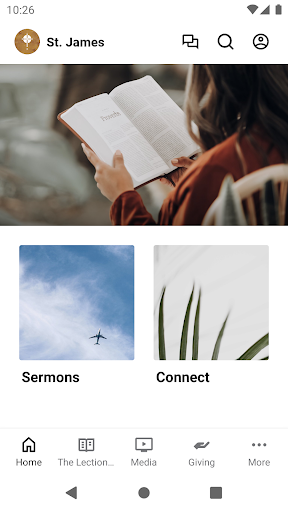 Android application St. James - Conroe, Texas screenshort