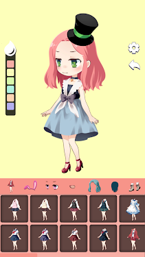 #4. Anime Girl Dress Up (Android) By: Reder
