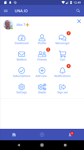 UNA.IO Screen 3