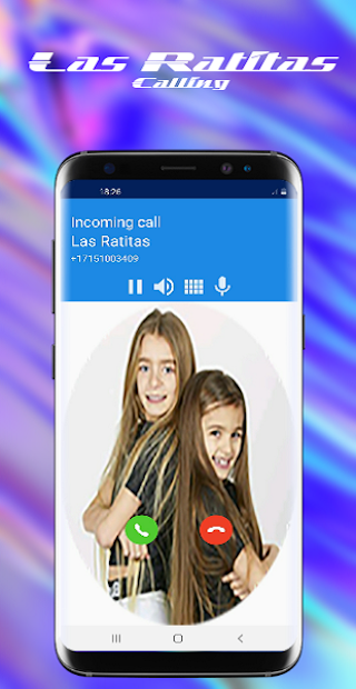 Screenshot 2 Chat with Las Ratitas 📱 Fake Video Call android