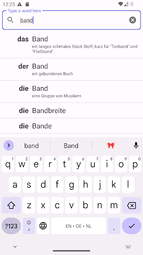 Der Die Das Screenshot 1 - AppWisp.com