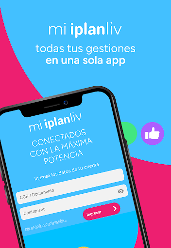 Android application mi iplanliv screenshort