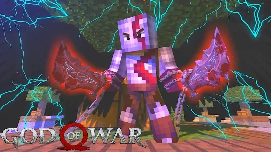God Of War Skin Mod For MCPE