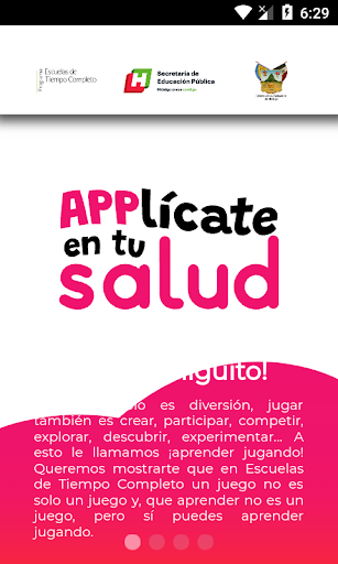 Applicate en tu Salud Screen 2