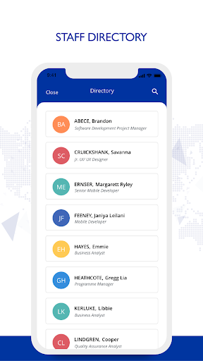 IOM Staff App Screen 3