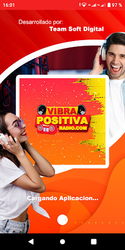 Android application Vibra Positiva Radio screenshort