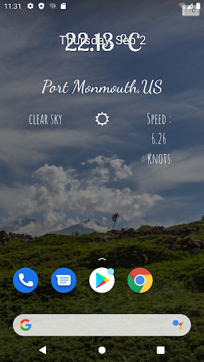 Live Weather Wallpaper-Weather Screen 2