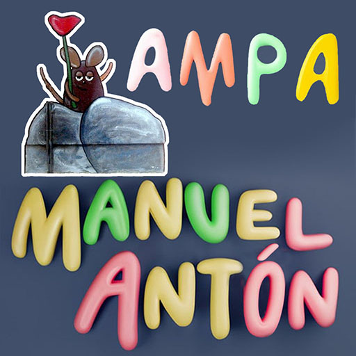 AMPA Amics CEIP Manuel Antón logo
