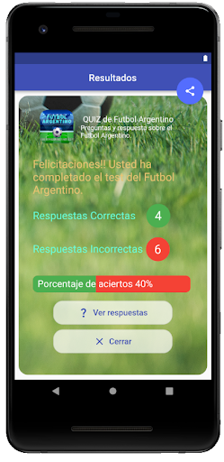 Quiz Fútbol Argentino Screen 2