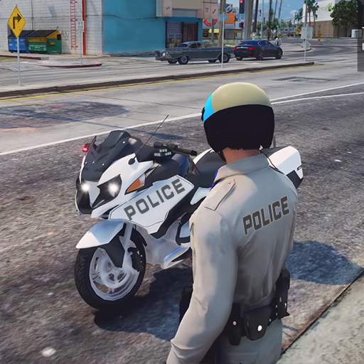 US Police Bike Rider Simulator logo