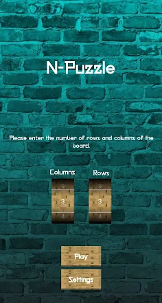 N-Puzzle (slide puzzle) - Screenshot 1