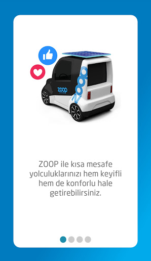 Android application ZOOP screenshort