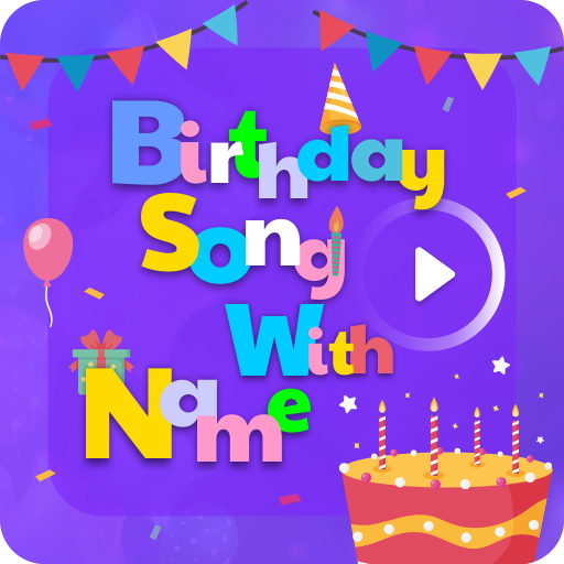 Birthday Song With Name logo