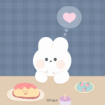 Cover Image of Download 카카오톡 테마 - 토끼의 식탁 (카톡테마)  APK