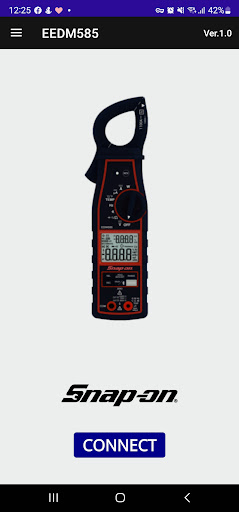 Android application Snap-on EEDM585 screenshort