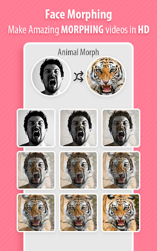 Screenshot of Face Morphing Blender - Video