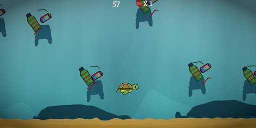 Android application Flappy Turtley screenshort